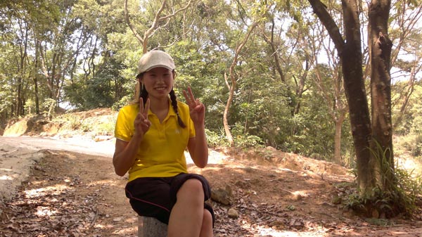 6月2日同事线下活动-骑单车上‘马峦山’ 幼饶 半路休息